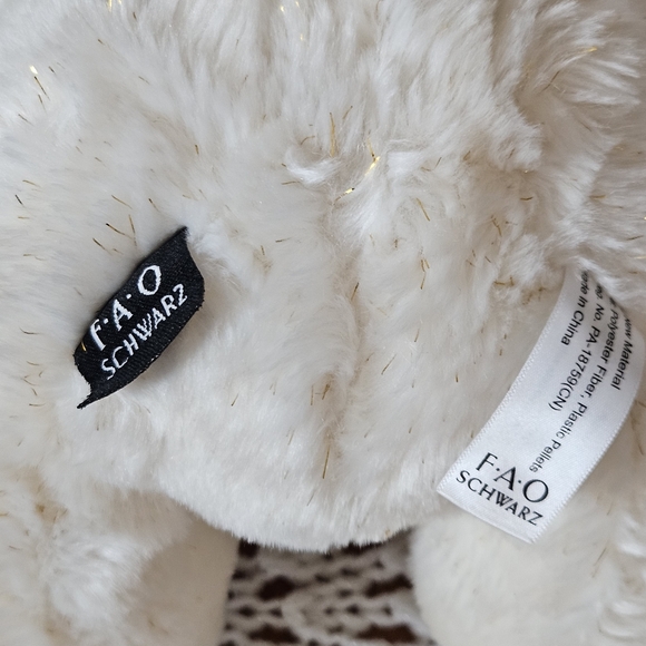 FAO Schwarz 160th Anniversary Glitter Sparkly Bear 2022 - Picture 7 of 11